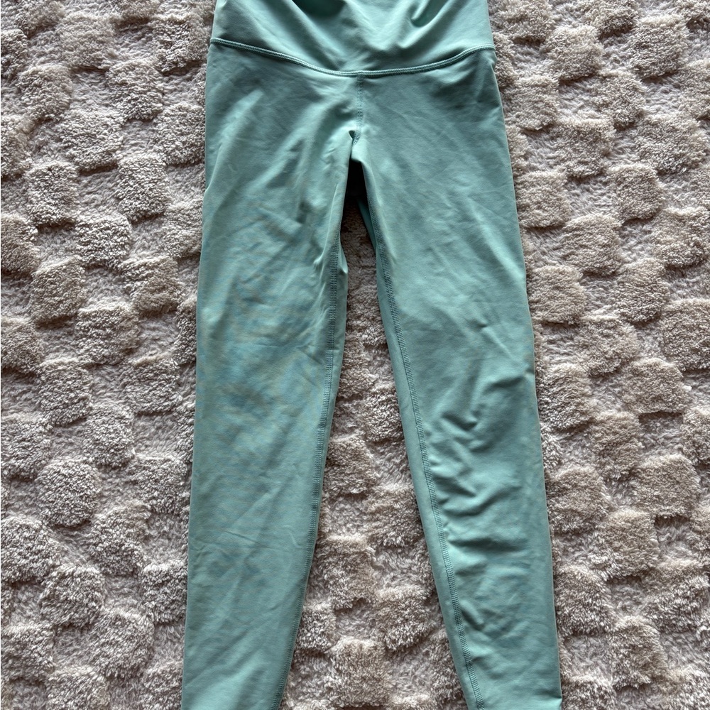 High Waisted Blue Leggings Size Small